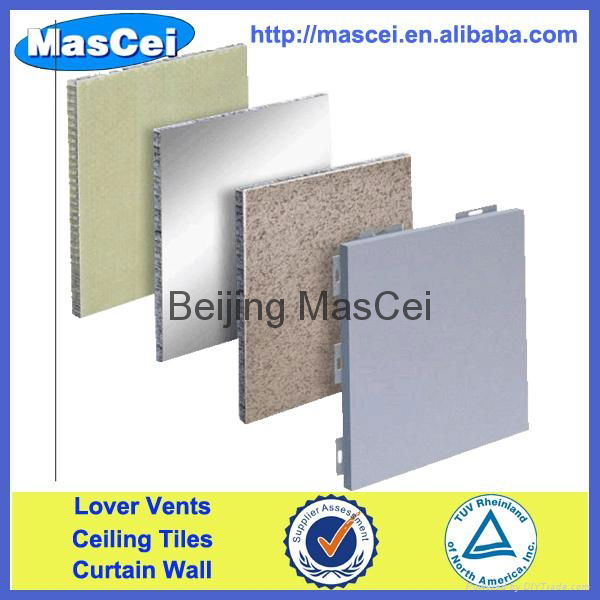 High quality aluminum curtain wall panel  2