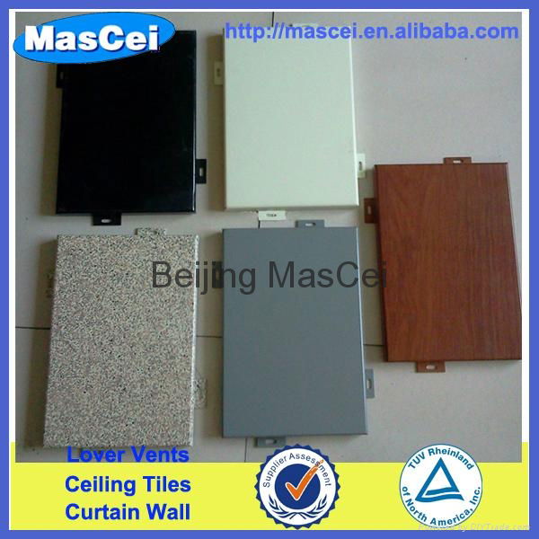 High quality aluminum curtain wall panel  5