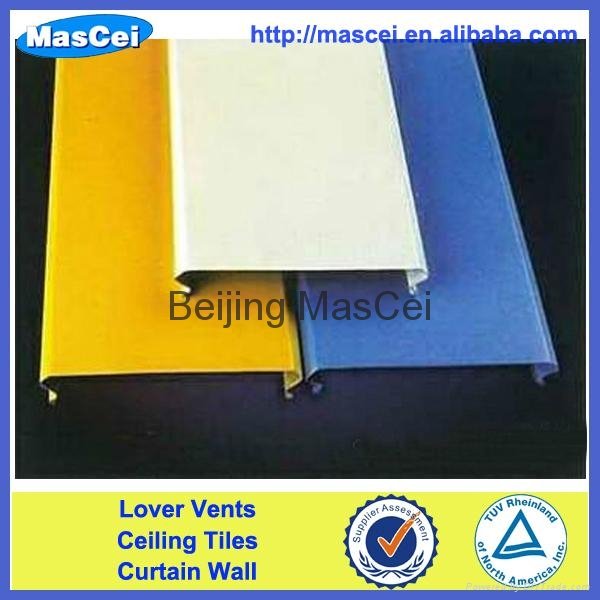 Various aluminum strip ceiling linear panel