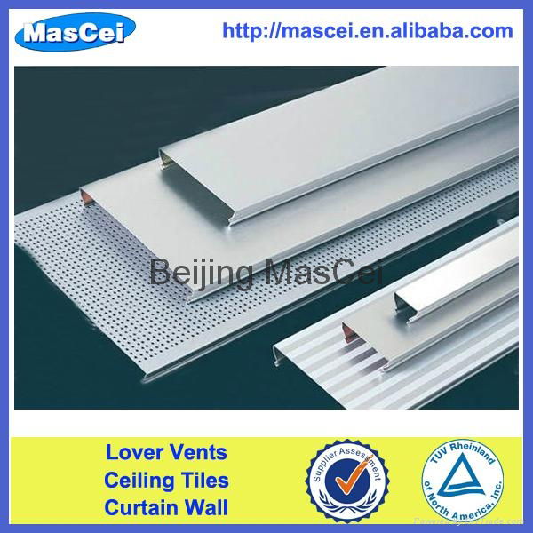 Various aluminum strip ceiling linear panel 4