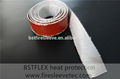 BSTFLEX High Quality Heat Shield Silicone Coated Fiberglass Wrap 1