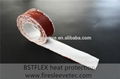 BSTFLEX High Quality Heat Shield Silicone Coated Fiberglass Wrap 2