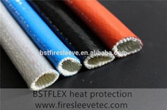 Silicone Rubber Coated Fiberglass Fire Sleeve 4 - 152 mm ID