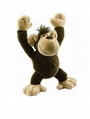 OEM high Quality custom plush stuffed monkey toys 2