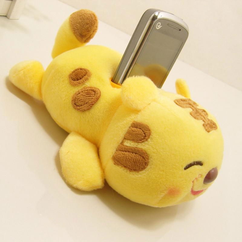 Plush phone holder 3