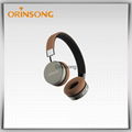 stereo sport metal bluetooth headphone 