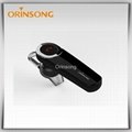 2015 hot selling hands free single bluetooth headset for safe driving 3