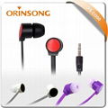 cheap colorful in-ear promotional