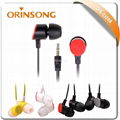 cheap in-ear earphone chinese