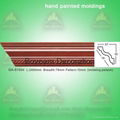 Polyurethane interior decorative crown