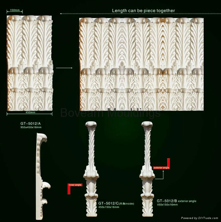 Flat columm set