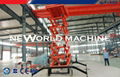 Self - Propelled Red Hydraulic Lift Table / Hydraulic Elevating Platform 3