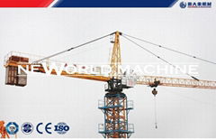 Construction Machinery Building Crane 8 Ton 60 - 200m , Tower Crane Qtz80