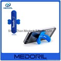 High quality Silicone mobile phone touch u stand holder 5