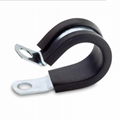 P rubber lined hose clamp