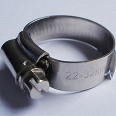 British type hose clamp