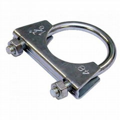 U bolt muffler pipe clamp