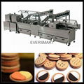 Double Color Biscuit Sandwiching Machine