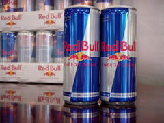 Red Bull energy drinks from Austria