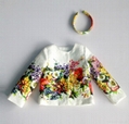 wholesale winter girl floral coat 2