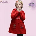 wholesale winter girl woolen coat 5