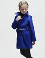 Classic winter girl woolen coat