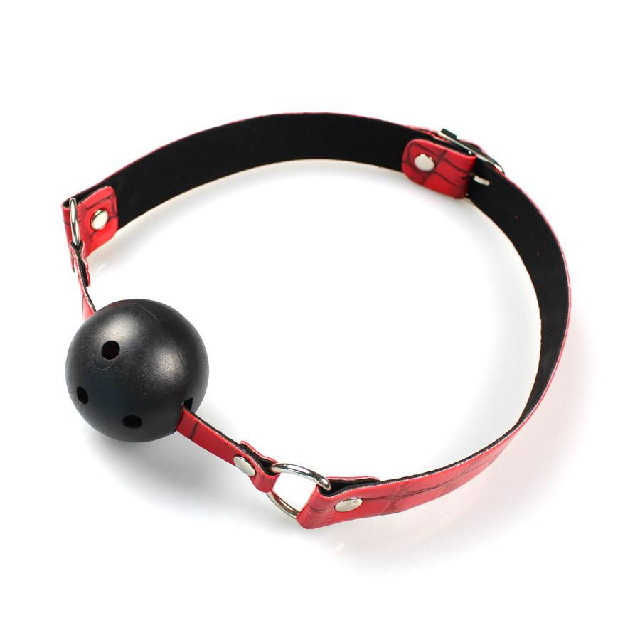 Sex Bondage Open Mouth Silicone Ball Gag BDSM Toy