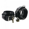 Locking handcuffs in Black  2