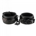 PU Metal BDSM Bondage wrist & ankle restraints 8