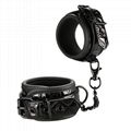 PU Metal BDSM Bondage wrist & ankle restraints 9