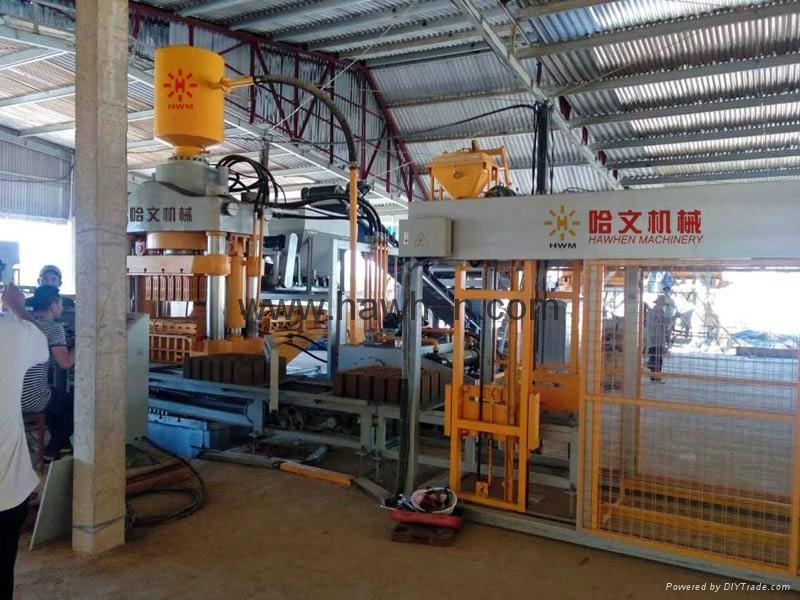 哈文磚機公司供應混凝土靜壓制磚機 5