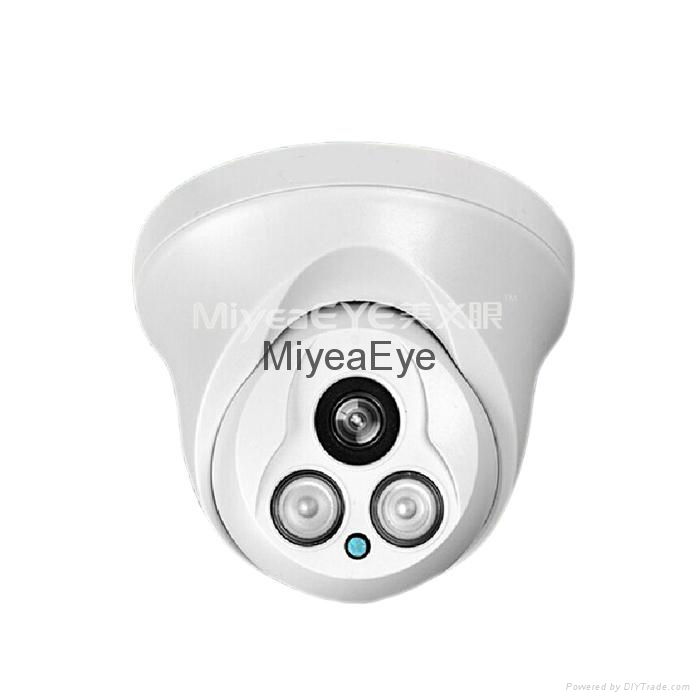 720P 1.0MP AHD IR Dome Camera with 2pcs IR Array Leds