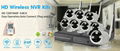 8ch Network wireless WiFi NVR CCTV System 720P 1080P