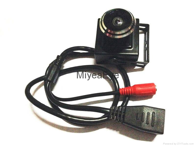 720P HD fisheye mini ip camera super wide angle 178 degree 3