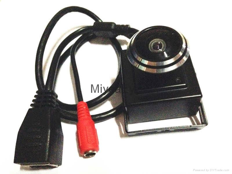 720P HD fisheye mini ip camera super wide angle 178 degree 5