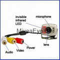 Color CMOS Mini IR Cameras 208c with audio 5