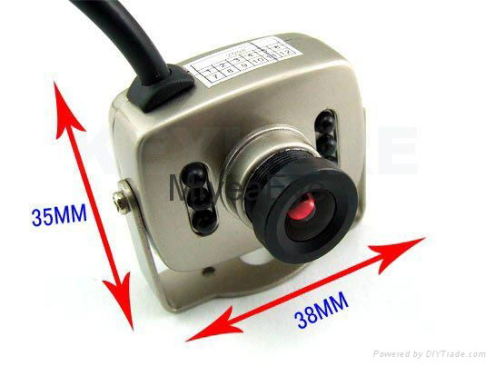 Color CMOS Mini IR Cameras 208c with audio 2