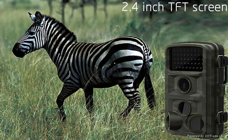 1080P HD 120 Degrees Detection Angle Outdoor Digital Hunting Trail Camera  3