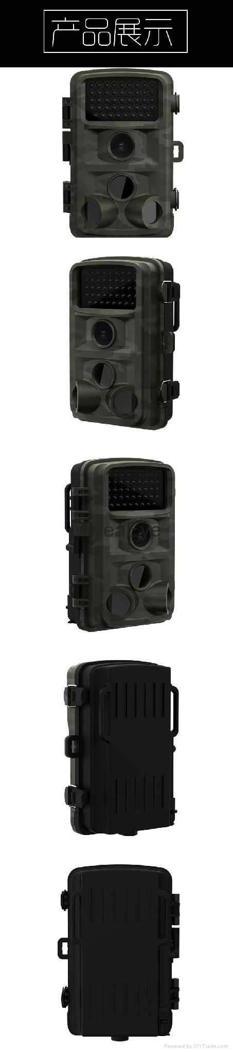 1080P HD 120 Degrees Detection Angle Outdoor Digital Hunting Trail Camera 
