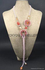 glass beads Necklace Jewellery