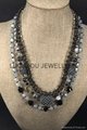 Fashion necklace glass beads handmade