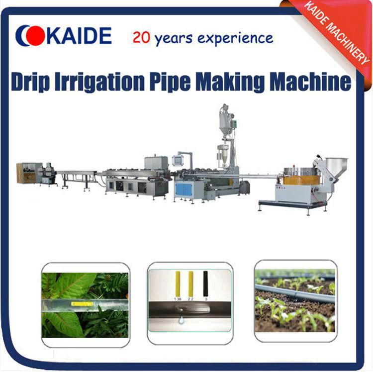 Round Drip Irrigation Pipe Making Machine