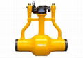 Gas exhaust Underground Fully Welded Ball Valve 1