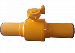  Long Extension Welded Ball Valve