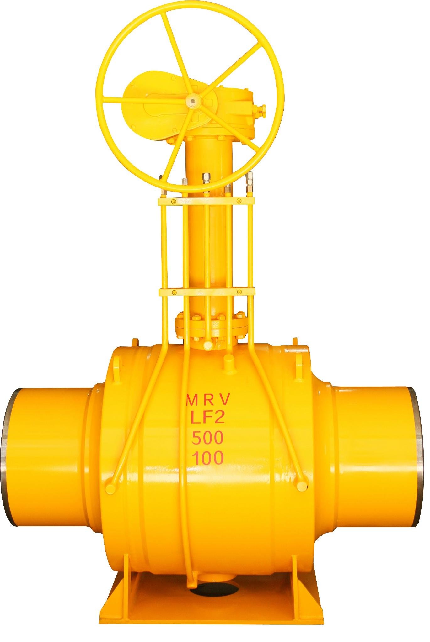 Gear Operated Fully Welded Ball Valve