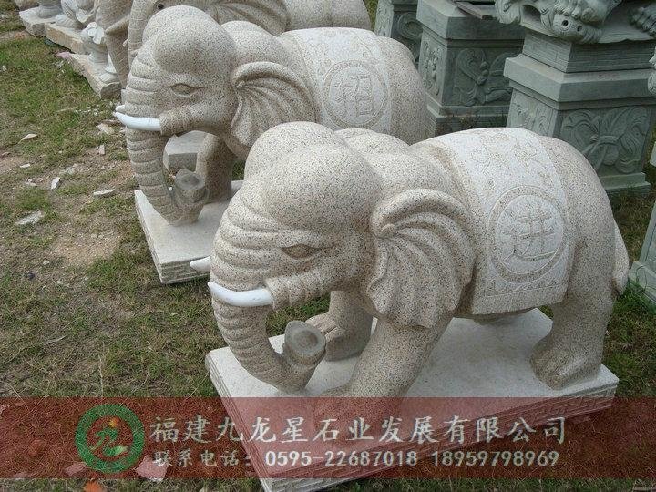 石雕大象 2