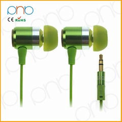 Hot most populare mobile phone earphone for MP3 player from Shenzhen factory