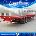 Sell well in 50 countries 40ft flatbed semi trailer for sale 3