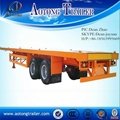 Sell well in 50 countries 40ft flatbed semi trailer for sale 4