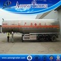40cbm oil diesel fuel storage tank semi trailer for sale 3